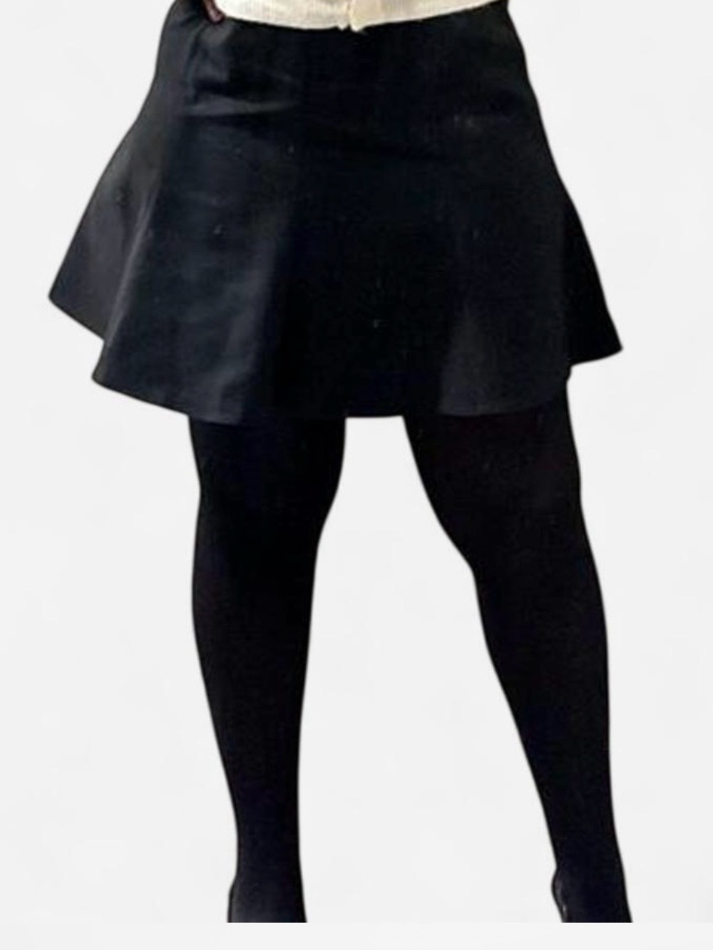 H&M Pleated Skirt in Black Size 12